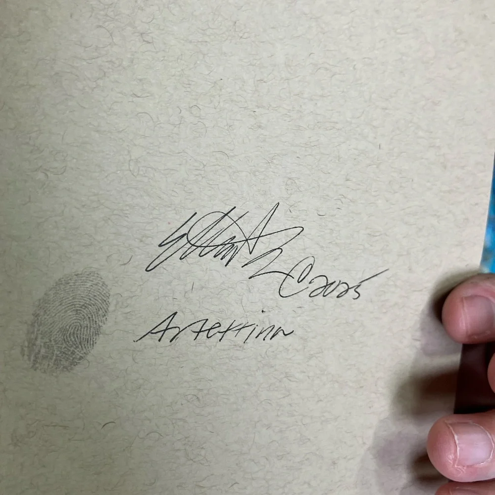 Original Jay bird art art charcoal pastel painting wall decor artwork Artettina - Picture 5 of 6